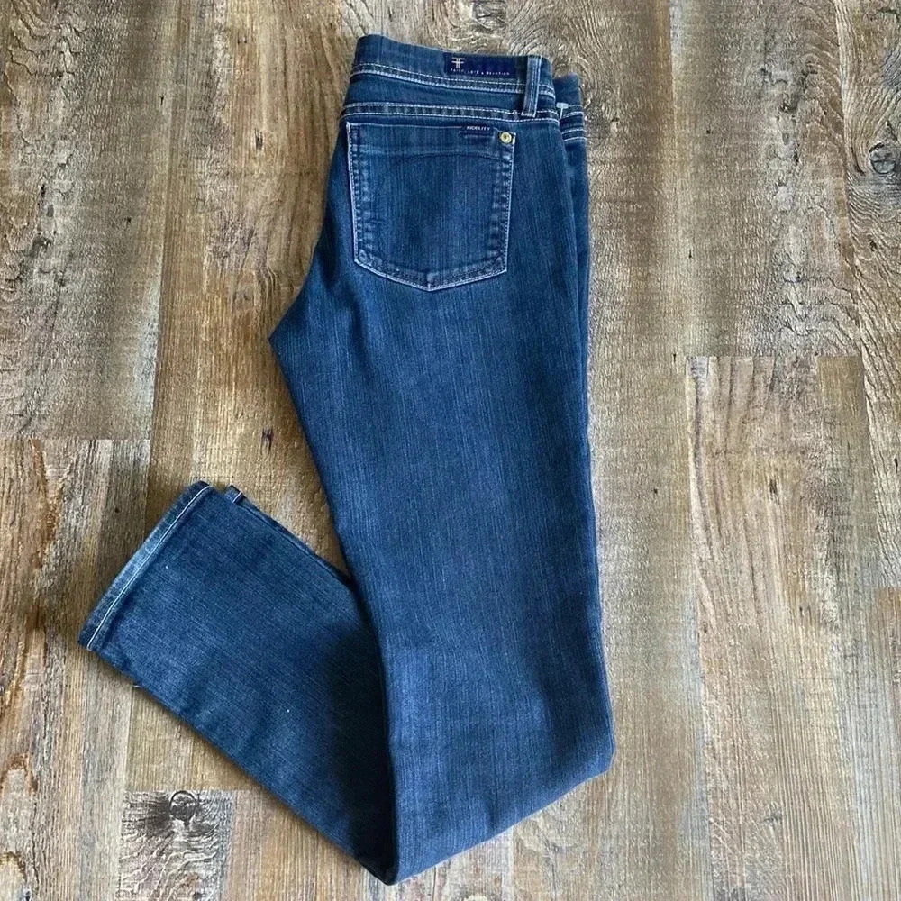 Fidelity | Scoop Low Rise Tapered Jeans